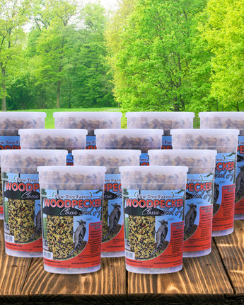 Pine Tree Woodpecker Classic Seed Log, 2.25 lbs., Pack of 12