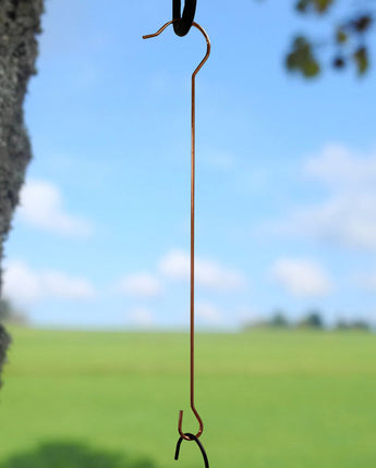 Iron Branch Hook, Copper Colored, 15"