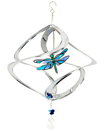 Cosmix Dragonfly Garden Swirl, Stainless Steel