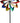 Kinetic Petal Wind Spinner with LEDs, Multicolored, 75"H