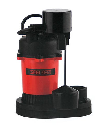 Red Lion Sump Pump with Vertical Float, RL-SP50V, 4300 gph