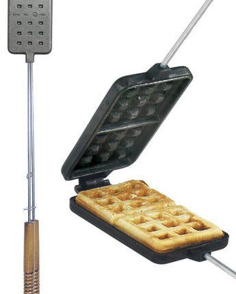 Rome Cast Iron Waffle Irons, Pack of 2