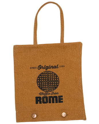 Rome Waffle Iron Canvas Storage Bag