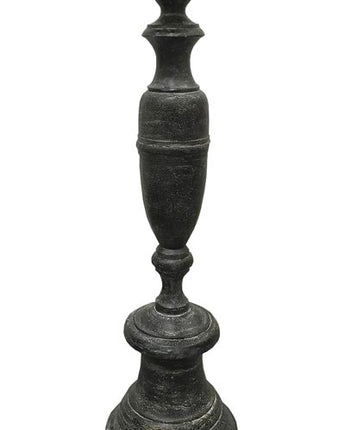 Rome Cast Aluminum Spindle Pedestal, Antique, 28"