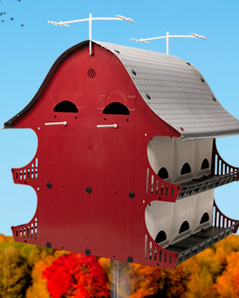 S&K Purple Martin Barn, 16 Room