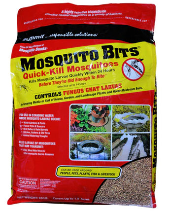 Summit Quick Kill Larvicide Mosquito Bits, 20 lbs.
