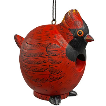 Songbird Essentials Gord-O Bird House, Cardinal