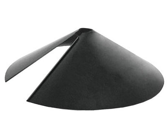 Stokes Wrap-Around Squirrel Baffle, Black, 15" dia.