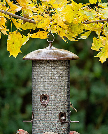 Stokes Giant Mesh Combo Bird Feeder, Copper Colored