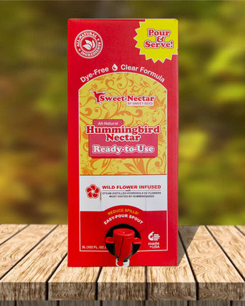 Sweet-Nectar Hummingbird Nectar, RTU, 3L Box Pouch