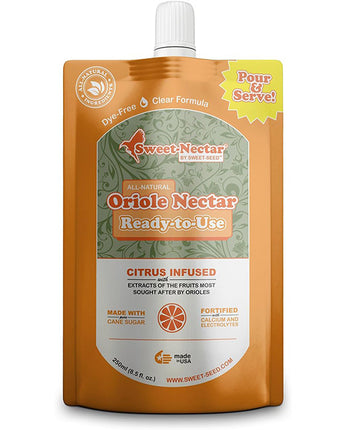 Sweet-Nectar Clear Oriole Nectar, RTU, 250 mL Eco Pouch