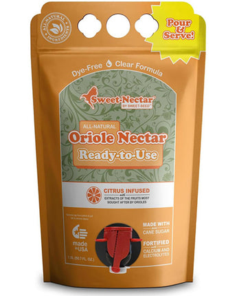 Sweet-Nectar Clear Oriole Nectar, RTU, 1.5L Eco Pouch