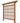 New England Colonial Composite Wood Privacy Screen, Tan, 90"