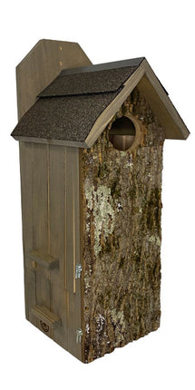 Uncle Dunkel's Bark Clad Wood Duck House