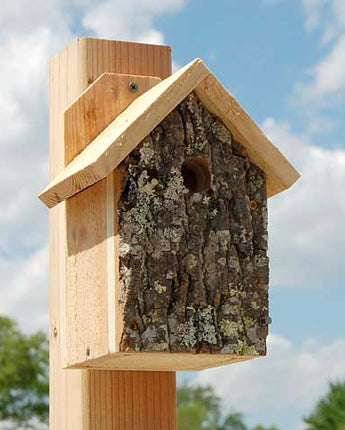 Uncle Dunkel's Bark Clad Wren House