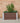Vita Gardens Urbana Rectangular Planter, Espresso, 24"L