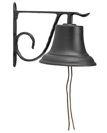 Whitehall Large Country Bell, Black