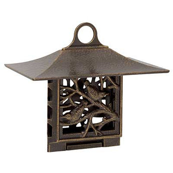 Whitehall Nuthatch Suet Feeder, French Bronze