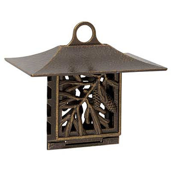 Whitehall Pinecone Suet Feeder, French Bronze