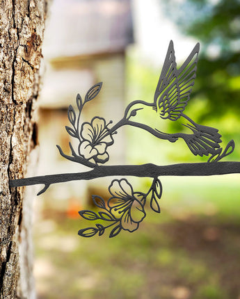 Whitehall Tree Spike Silhouette, Hummingbird