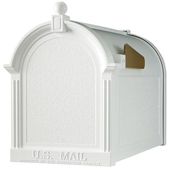 Whitehall Deluxe Mailbox, White