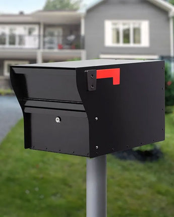 Whitehall MailVault Modern Square Locking Mailbox