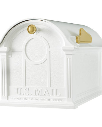 Whitehall Balmoral Mailbox, White