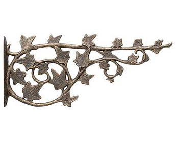 Whitehall Ivy Nature Hook, French Bronze, 15.25"