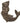 Whitehall Mermaid Towel Hook, Right Curve, French Bronze