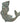 Whitehall Mermaid Towel Hook, Right Curve, Bronze Verdigris