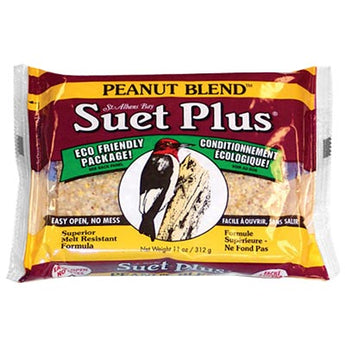 Wildlife Sciences Peanut Blend Suet Cakes, 11 oz., 12 Pack