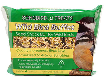 Wildlife Sciences Wild Bird Buffet Seed Cakes, 2 lbs., 8 Pk