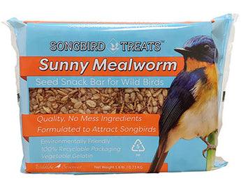 Wildlife Sciences Sunny Mealworm Seed Cakes, 1.6 lbs., 8 Pk